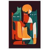 Painting by Numbers Abstract Art Cat Family Shipping from DE